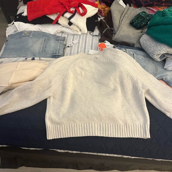 Cozy Cream Turtleneck Sweater - Picture 3 of 3